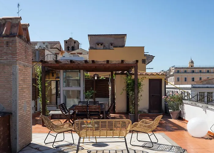Apartment Iflat Monti Penthouse Panoramic View Rom